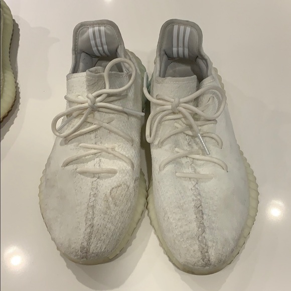 cleaning yeezy cream white